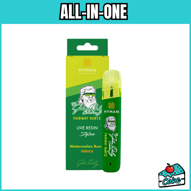 HYMAN 1G LIVE RESIN STYLUS DISPOSABLE LIVE RESIN VAPE - FAIRWAY RUNTZ