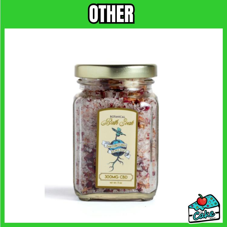 EarthBound - 300mg Madagascar Vanilla & rose Bath Soak
