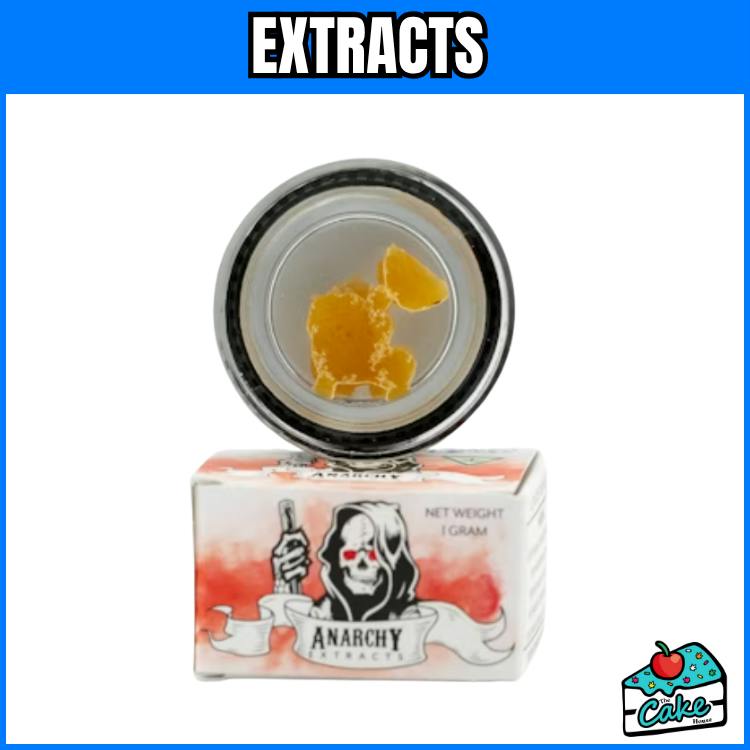 Anarchy 1g Live Resin Terp Enhanced Sugar - Orange Drip