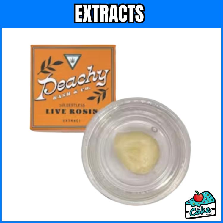 PEACHY 1G LIVE ROSIN - GMO