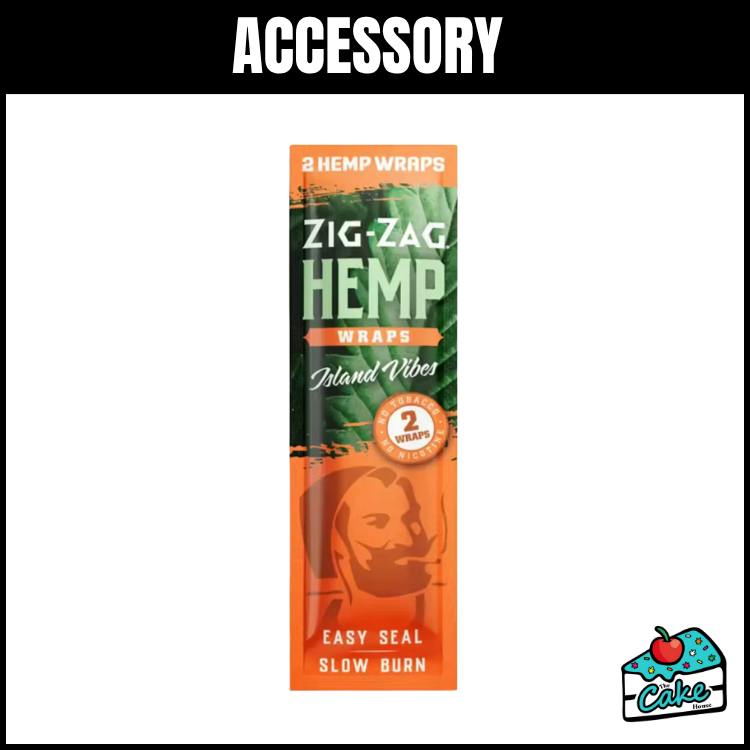 Zig Zag Hemp Wrap - Island Vibes