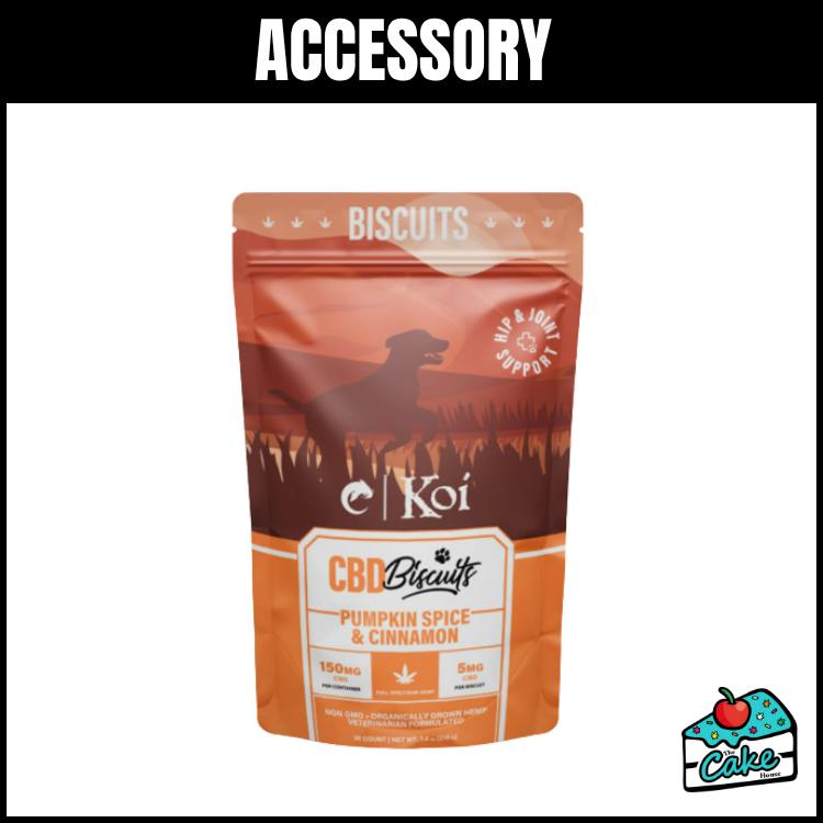 KOI 150MG CBD DOG BISCUITS - Pumpkin Spice & Cinnamon