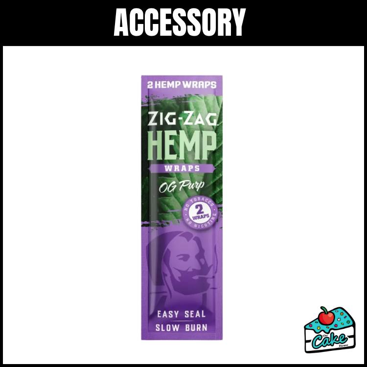 Zig Zag Hemp Wrap - OG Purp