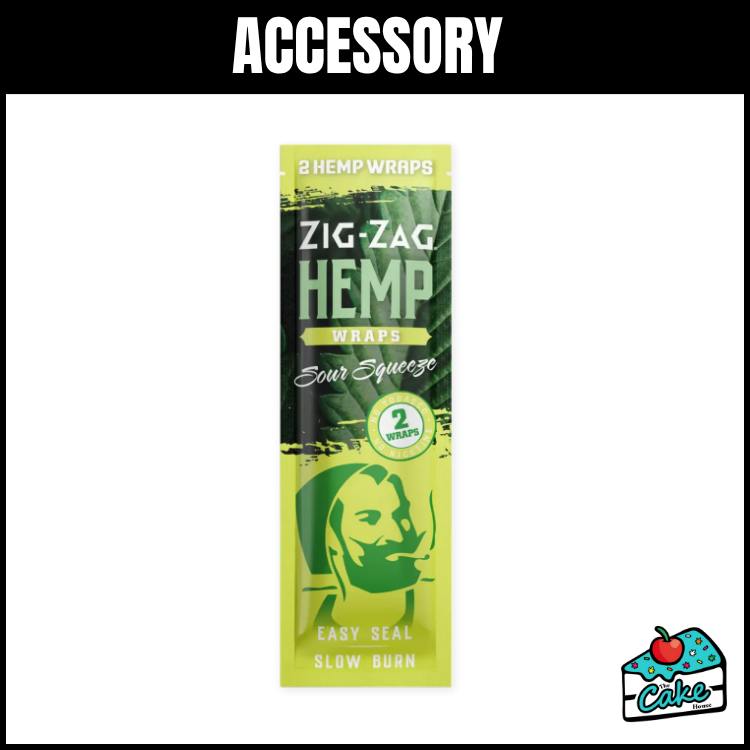 Zig Zag Hemp Wrap - Sour Squeeze