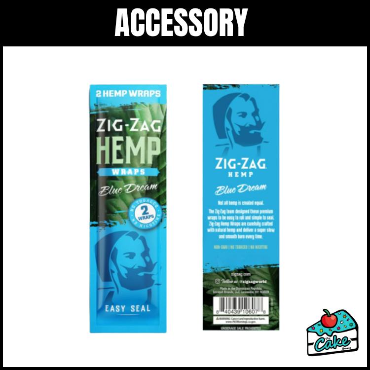 Zig Zag Hemp Wrap - Blue Dream