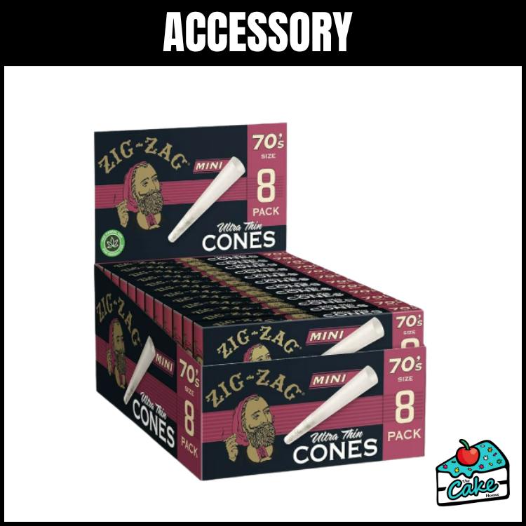 Zig Zag 70's Size Ultra Thin Cones