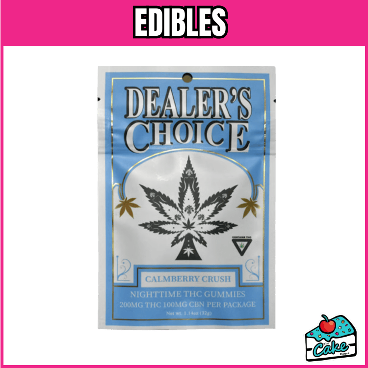 DEALERS CHOICE 200MG +CBN GUMMIES - CLAMBERRY