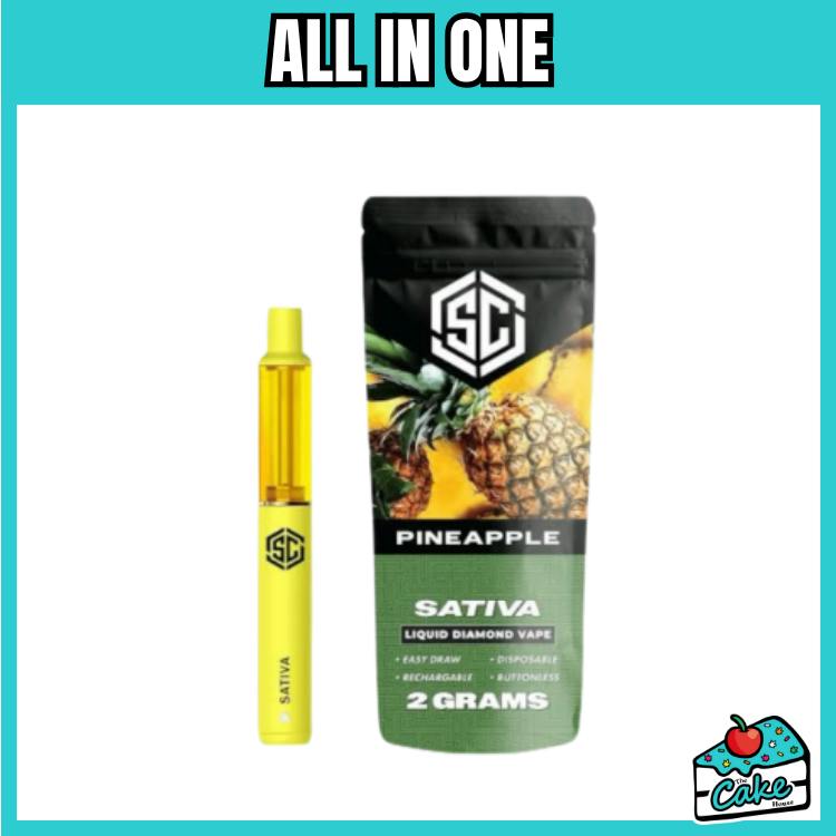 Society C 2g All In One Liquid Diamond - Pineapple