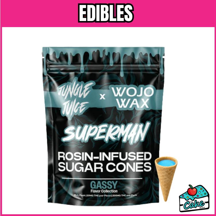 Wojo 200mg Live Rosin Infused Cones - Orange Creamsiscle