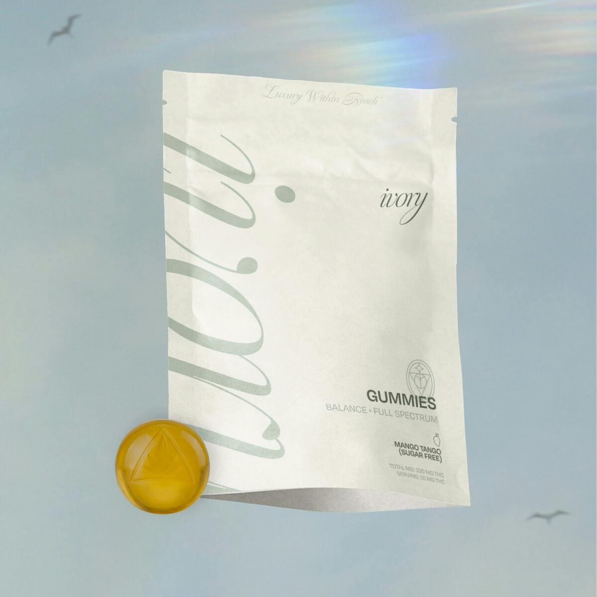 Mango Tango | Sugar Free | Full Spectrum RSO Gummies | 10pk/100mg THC