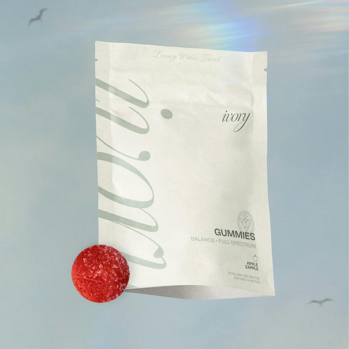 Apple Zapple | Full Spectrum RSO Gummies | 5mg/20pk | 100mg THC