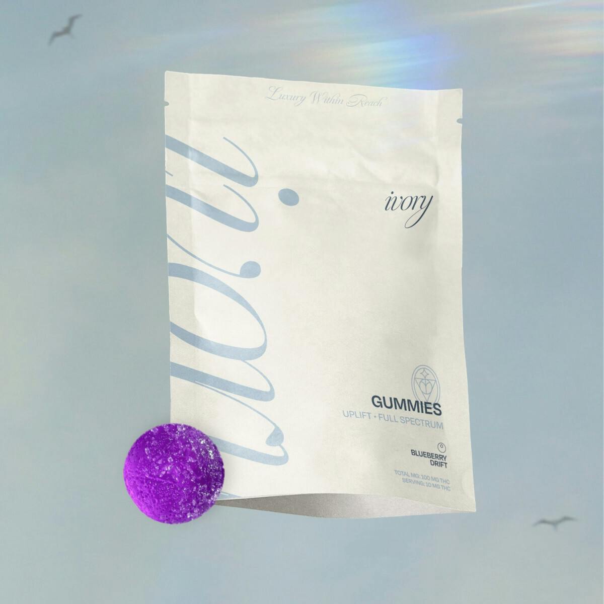 Blueberry Drift | Full Spectrum RSO Gummies | 10pk/100mg
