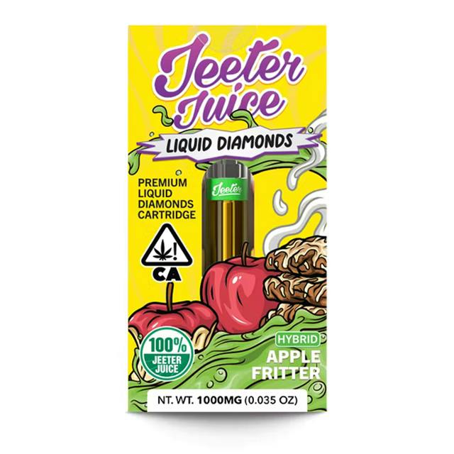 APPLE FRITTER LIQUID DIAMOND CART 1G