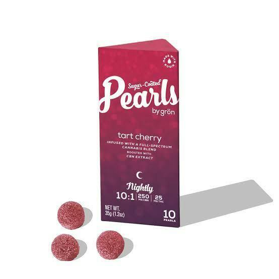 Tart Cherry Gummies 10:1 CBN:THC - 25 mg - 10 Pack