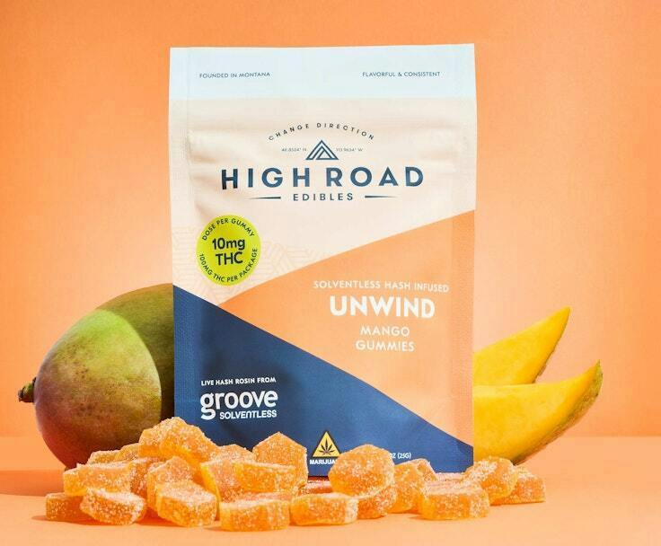 HR Unwind - Mango Gummies -Rosin - Indica - 10 pack