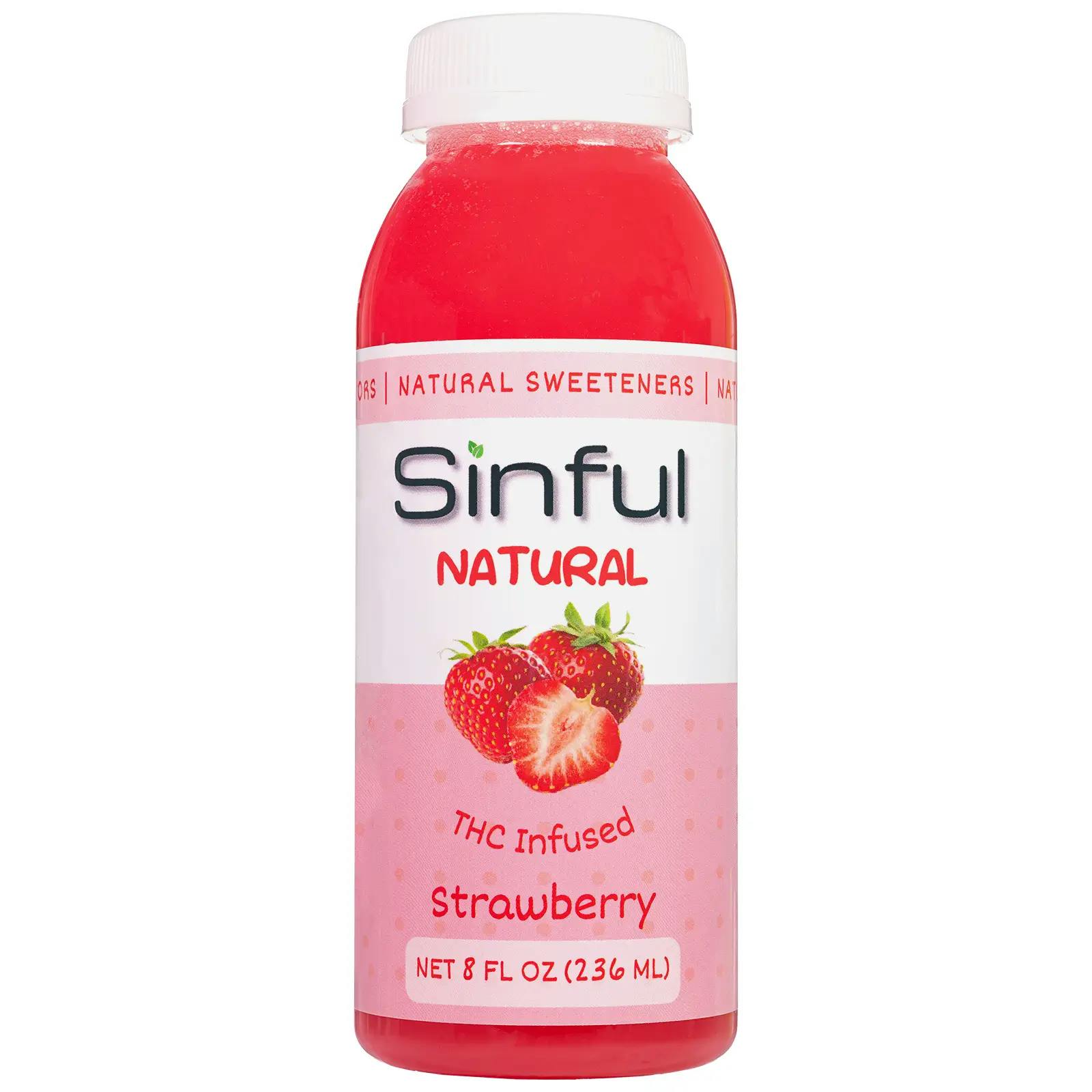 Sinful Strawberry Natural 8oz