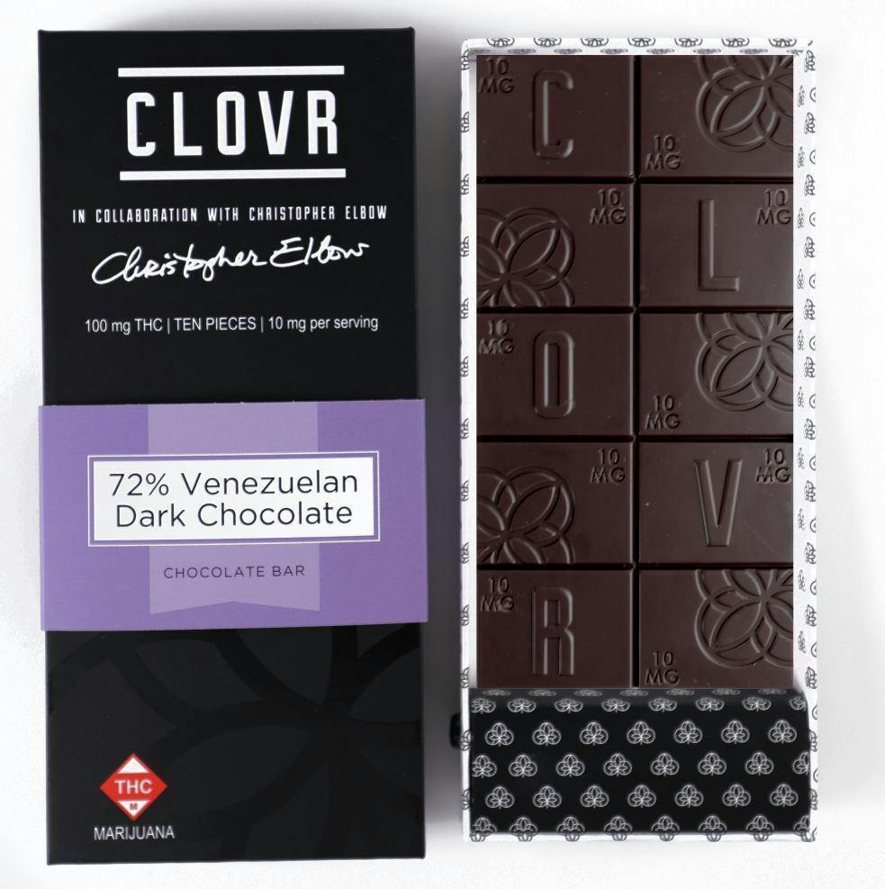 Chocolate Bar | 72% Venezuelan Dark Chocolate 100mg
