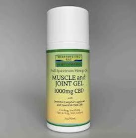 Muscle & Joint Gel - 1000mg CBD Full Spectrum Hemp Oil