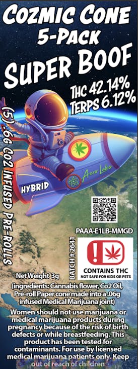 Aero Labs - Cozmic Cone 5 pack - Super Boof - Hybrid