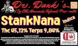 Aero Labs - Dr. Dank's 1.5g Co2 Infused Pre-Roll - StankNana - Indica
