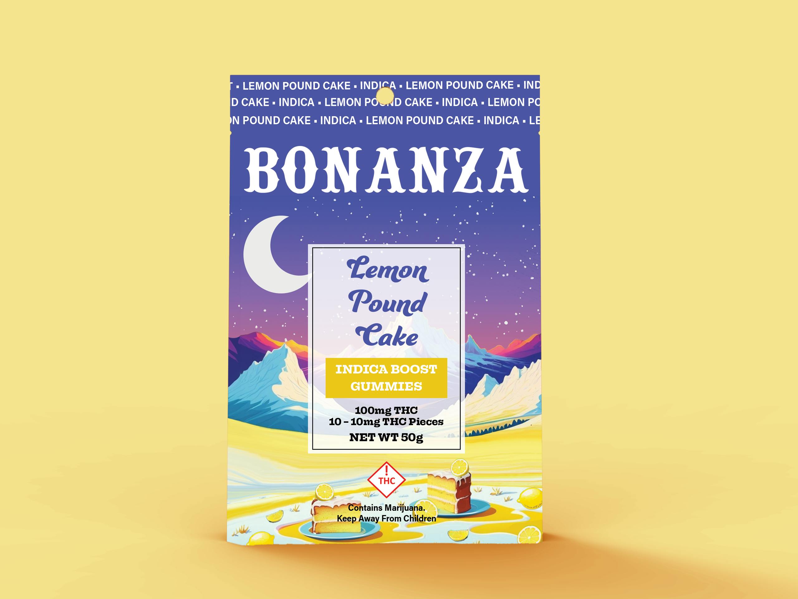 Bonanza (I) Lemon Pound Cake Gummies 100mg