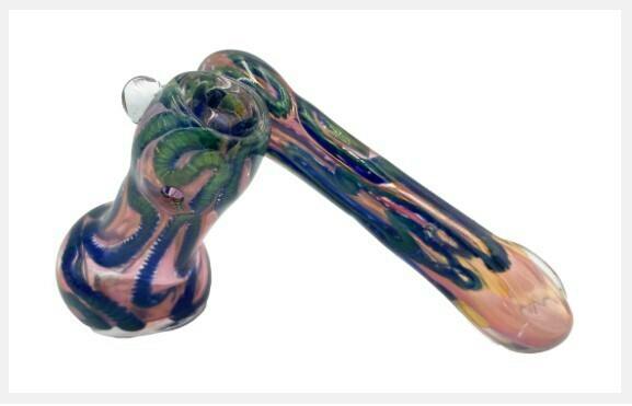 ELITE SERIES - 6" Fumed Latti SIde Car BUbbler