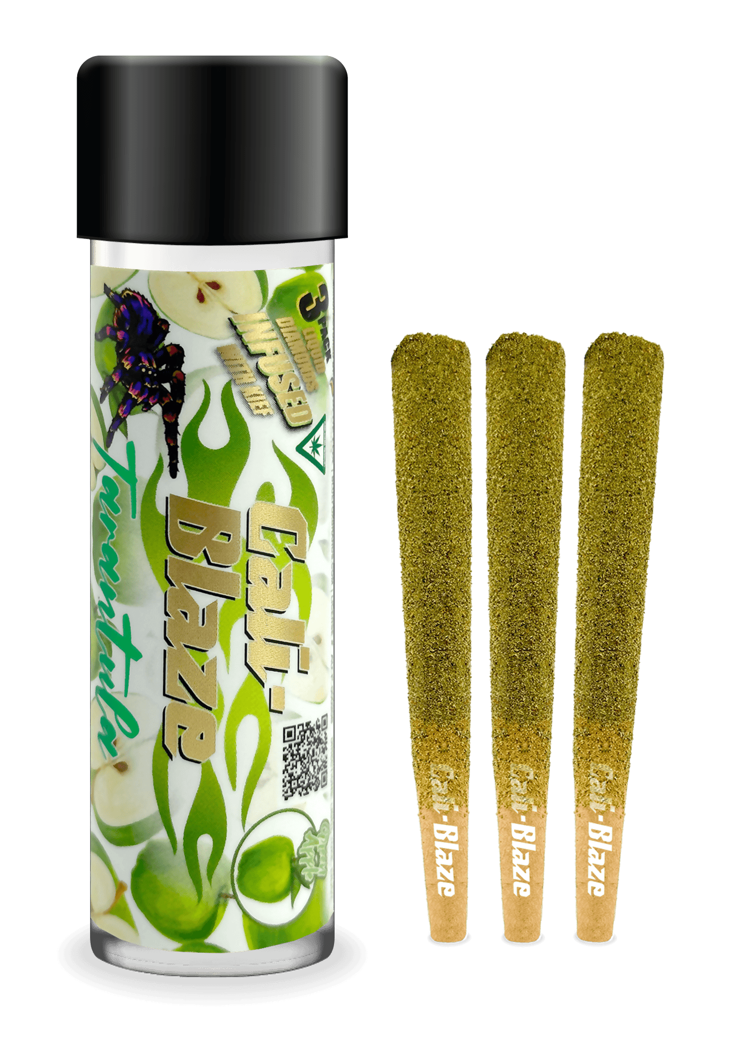 Cali Blaze | Hybrid | Green Apple | Tarantula 3pk