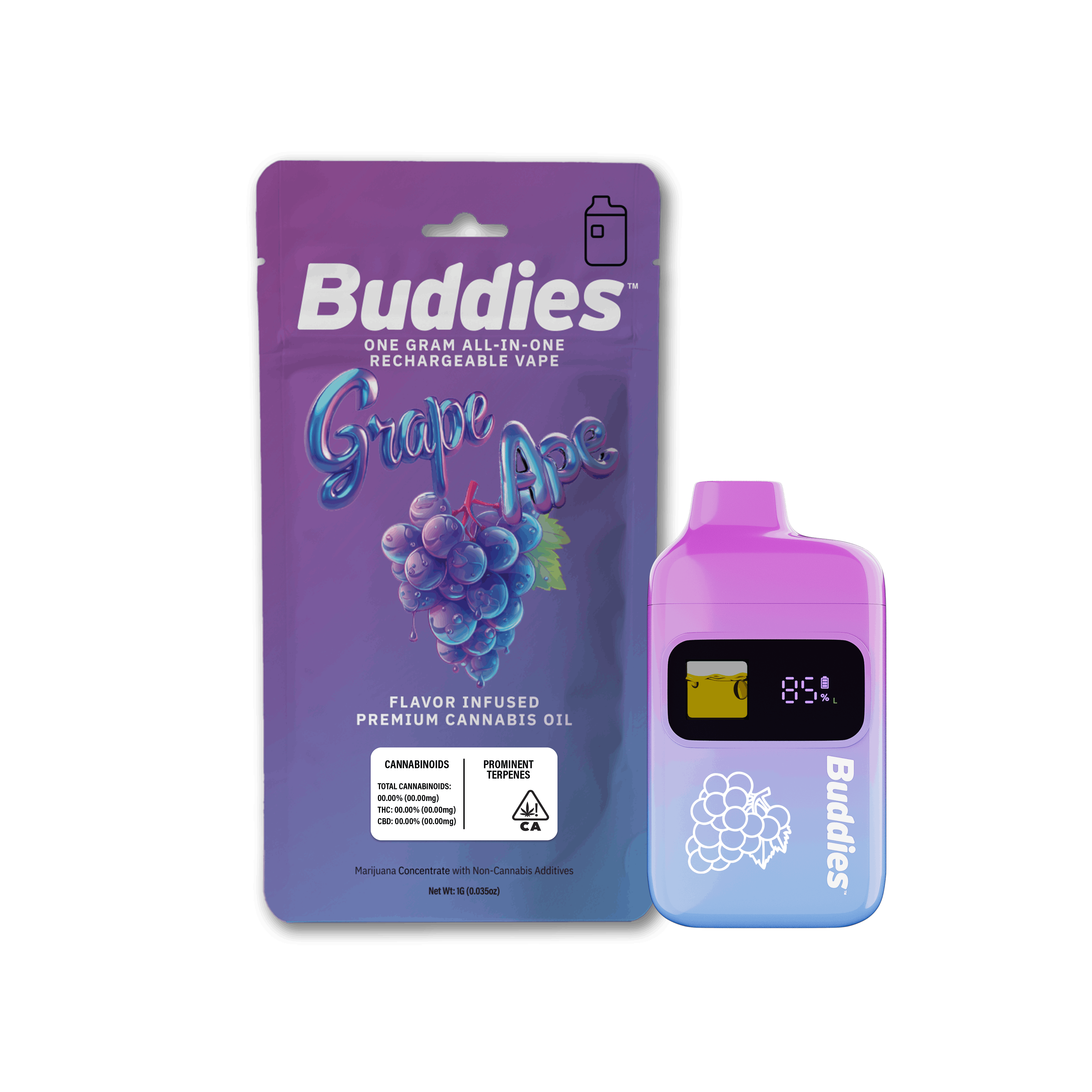 Buddies - Grape Ape: Flavor - Sr - 3