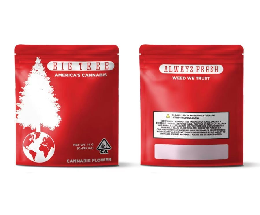 Big Tree - Red Zushi: 14g