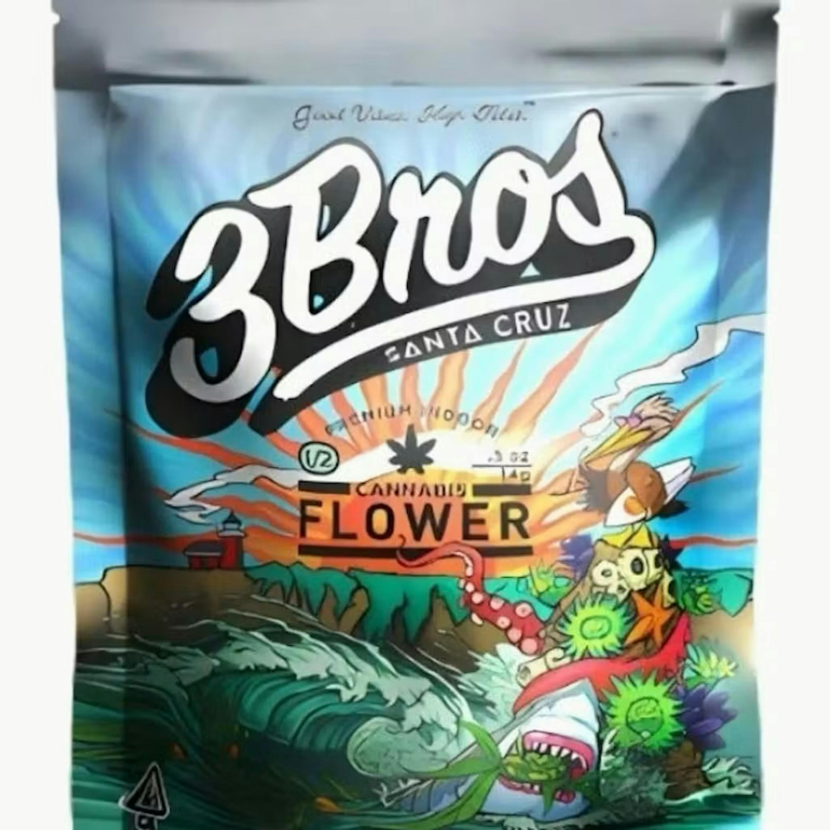3 Bros | Indoor Flower | 28g | Orange Diesel | Sativa