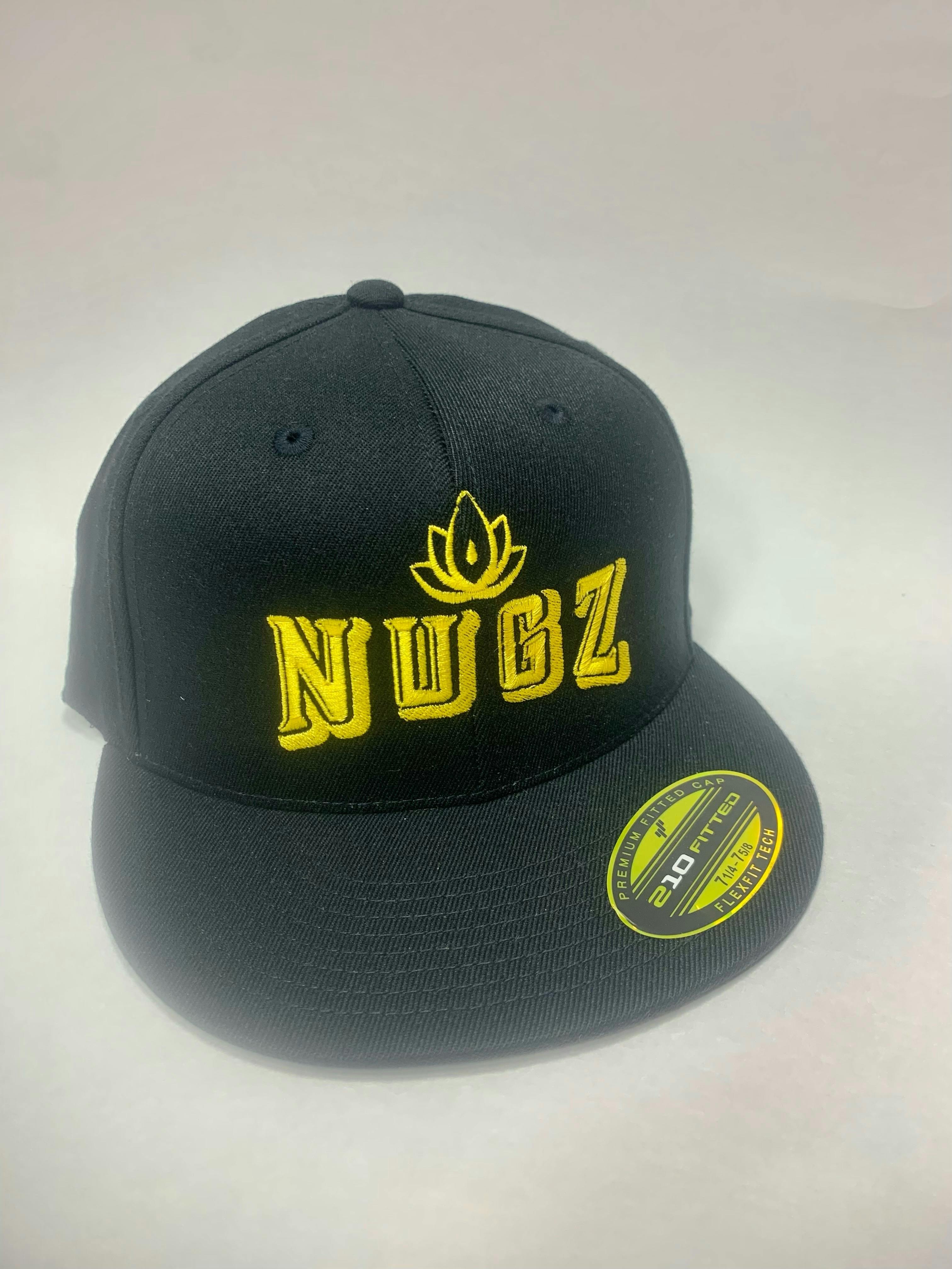 nugz fitted hat - black
