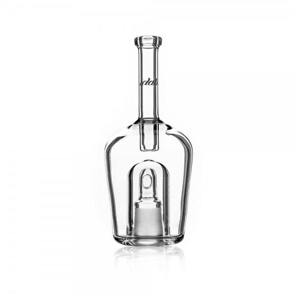 iDab Huni Bottle Clear Glass Bubbler - 14mm - Huni Badger