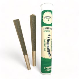 Runtz #45 -Two 1.2g prerolls - Organically Grown