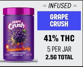 Firecracker Grape Crush Five 1/2G Prerolls