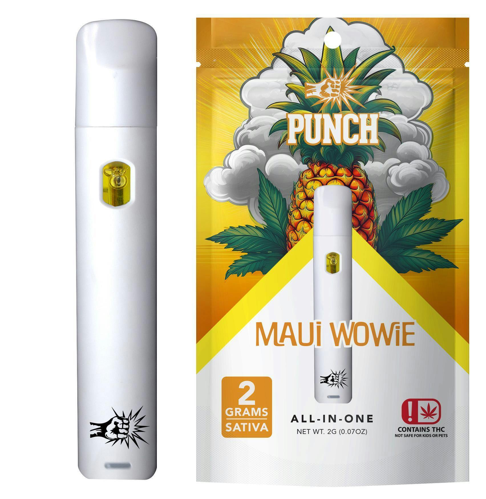 Punch Vape - 2G Distillate - Maui Wowie