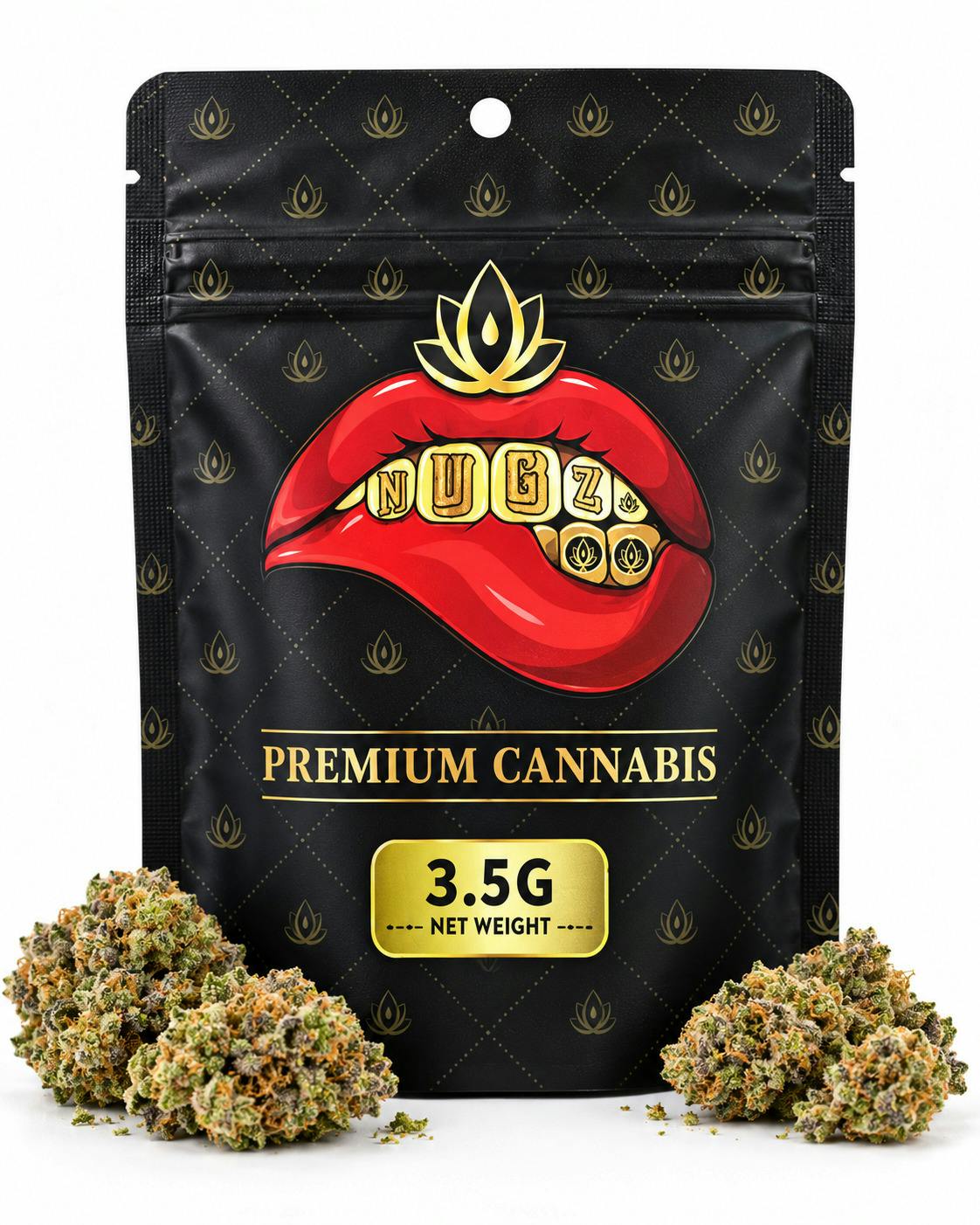 PRE PACKED 3.5g Carbon Kut Throat $20