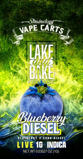 LIVE BLUEBERRY DIESEL CART 1g cart - $10