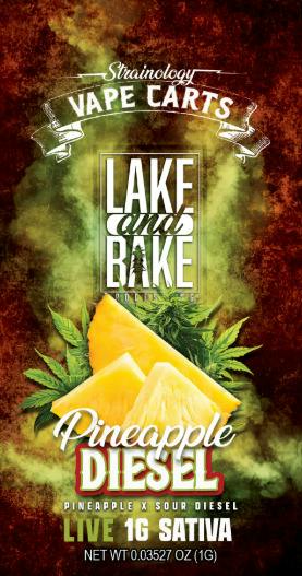 Lake and Bake 1g Cart Live Pineapple Diesel