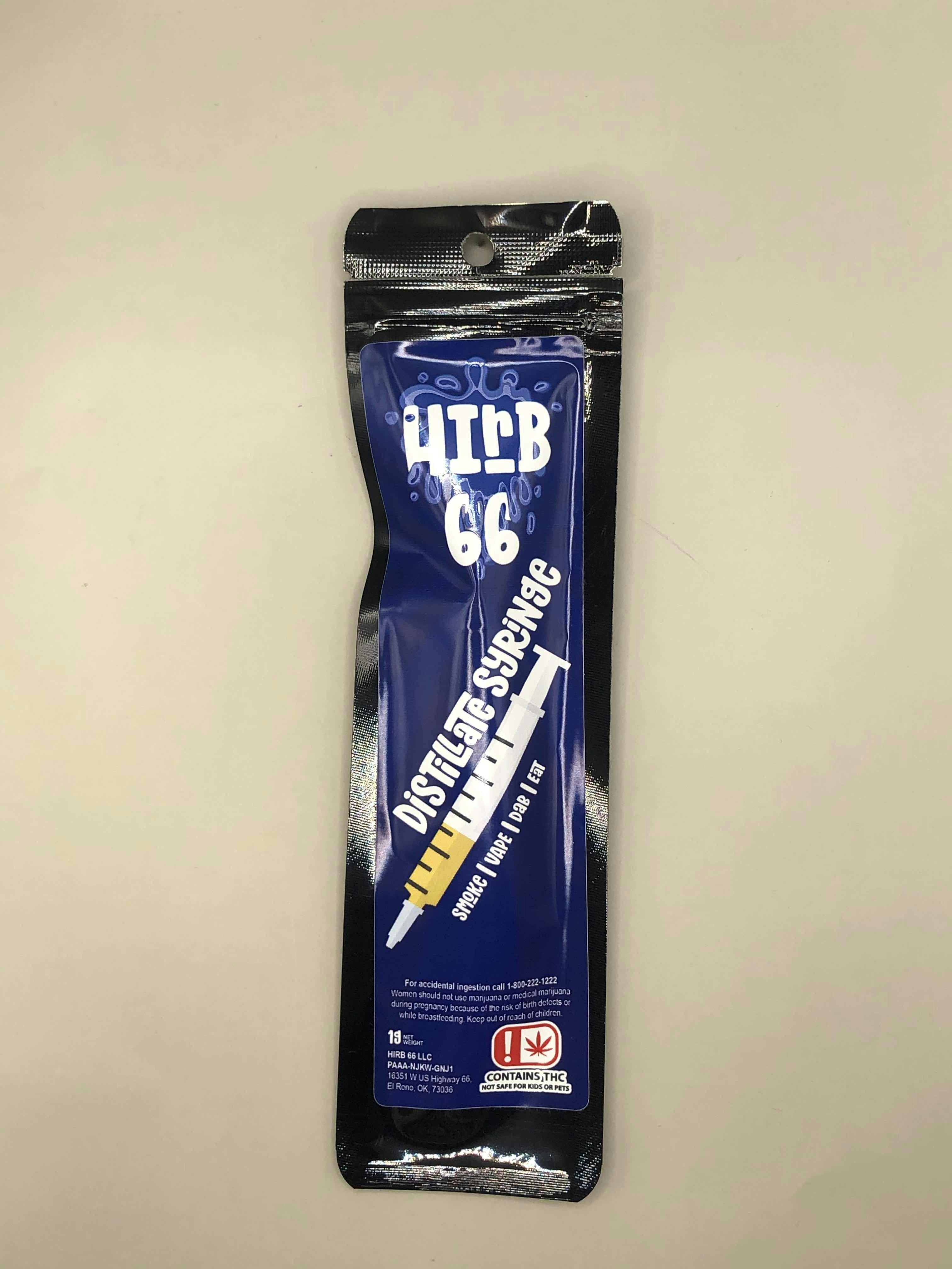 HIRB 66 DISTILLATE SYRINGES