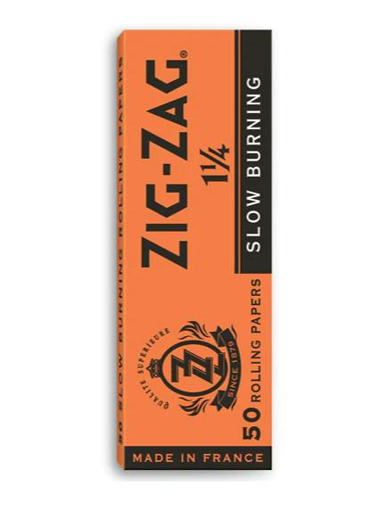 Zig Zag - Slow Burning Orange 1 1/4 Rolling Paper