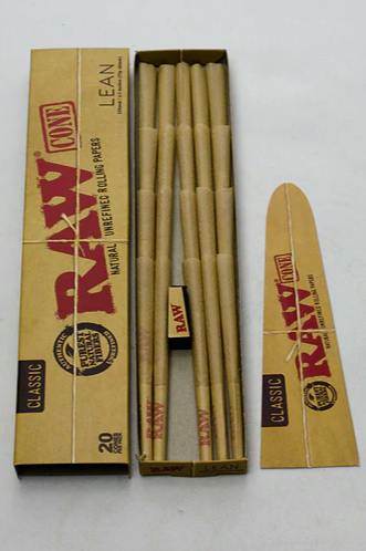 RAW - Classic Lean Cones - 20pack