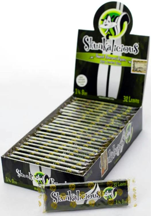 Skunk Brand - Skunkalicious 1 1/4 Rolling Papers