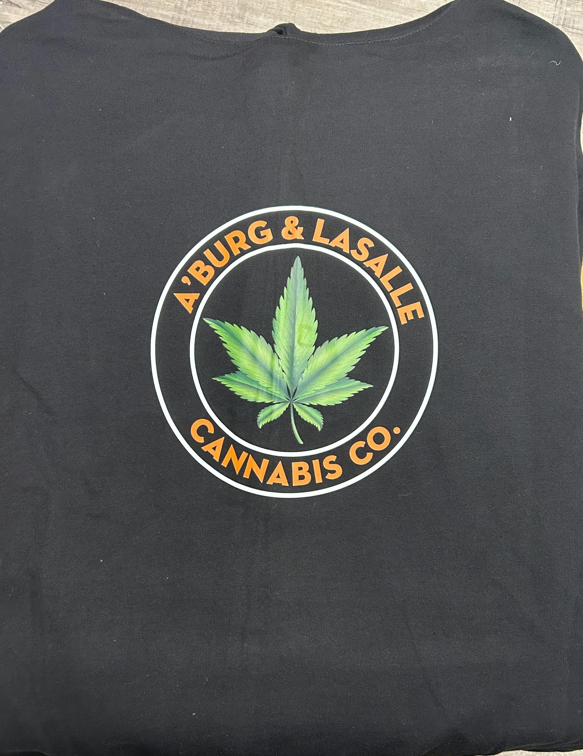 A'Burg & Lasalle Cannabis Co. Zip-Up - Medium