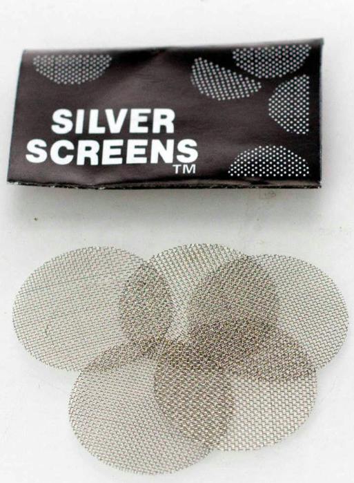High Quality Metal Silver Screens - 5pc