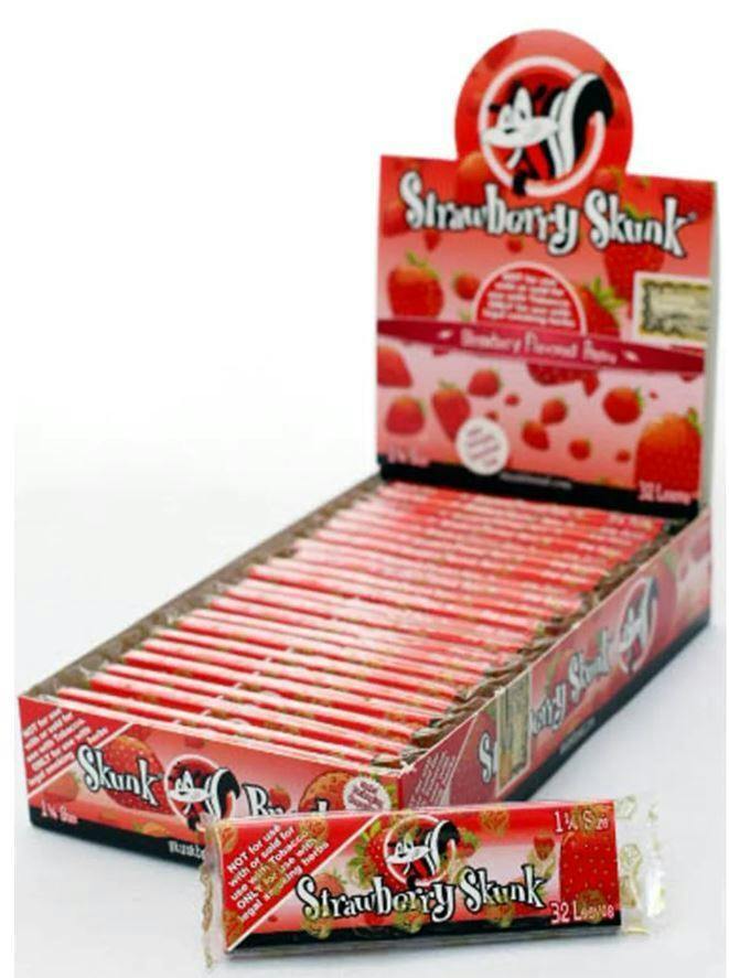 Skunk Brand - Strawberry 1 1/4 Rolling Papers