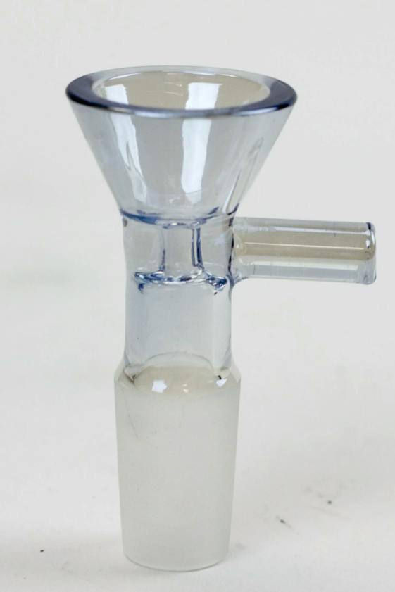 Electroplated Glass Bowl - 14mm (Light Blue)