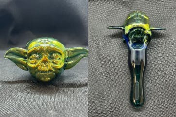 Tombstoned Glass - Hand Pipes - Yoda