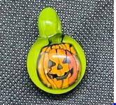 Tombstoned Glass - Pendants - Pumpkin