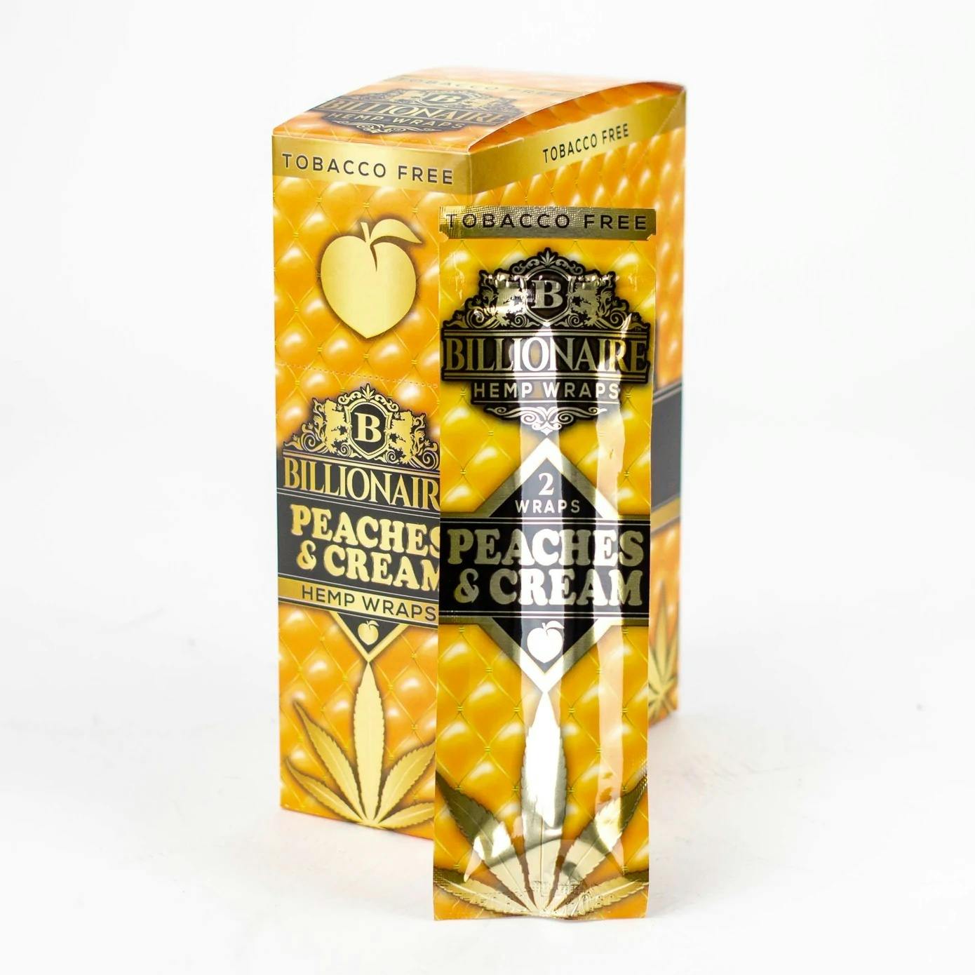 Billionare Hemp Wraps - Peaches & Cream