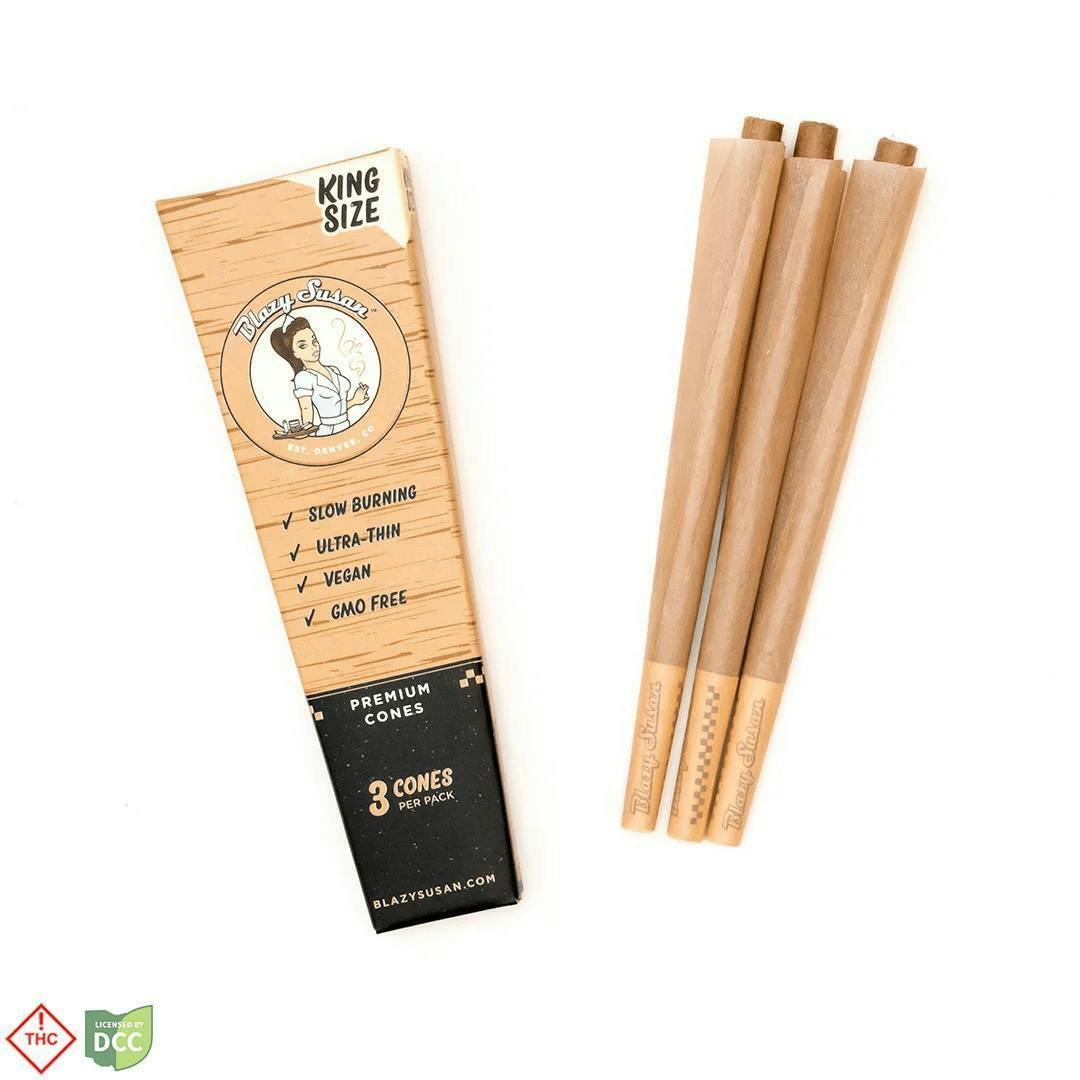 Blazy Susan King Size Cones - 3pk
